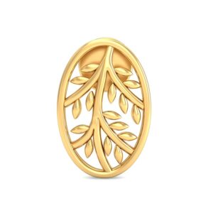 916 Gold Fancy Earring BERP040