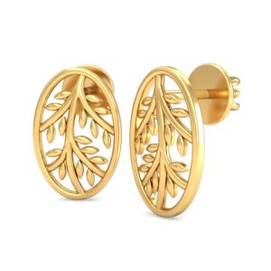 916 Gold Fancy Earring BERP040
