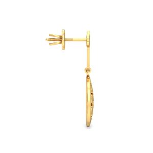 916 Gold Cocktail Earring BERP039