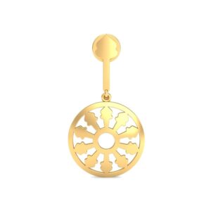 916 Gold Cocktail Earring BERP039