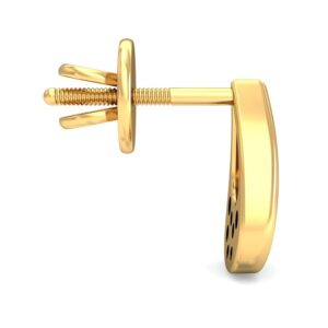 916 Gold Glam Earring BERP037