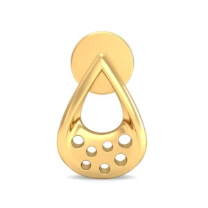916 Gold Glam Earring BERP037