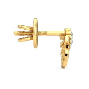 916 Gold Flair Earring BERP033