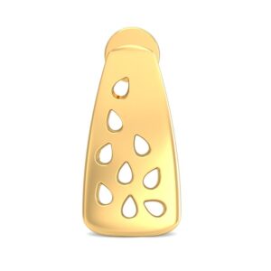 916 Gold Shining Earring BERP032