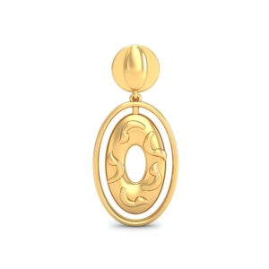 916 Gold Gorgeous Design Earring BERP031