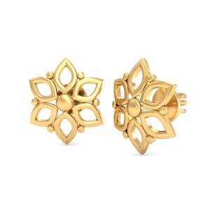 916 Gold Fine Design Earring BERP030