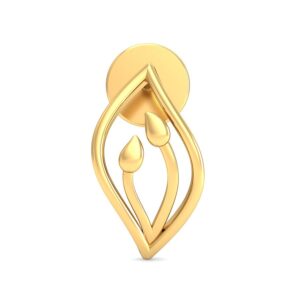 916 Gold Classic Earring BERP027