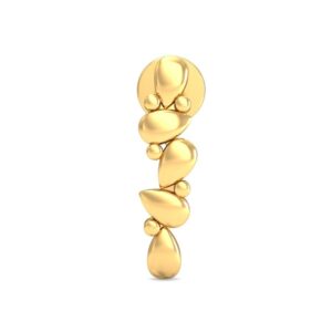 916 Gold Designer Earring BERP026