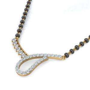 18K Gold Unique Mangalsutra BMS020