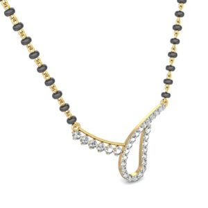 18K Gold Unique Mangalsutra BMS020