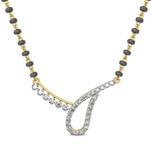 18K Gold Unique Mangalsutra BMS020