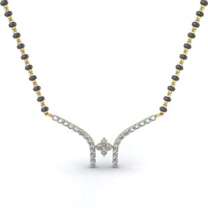 18K Gold Beautiful Mangalsutra BMS018