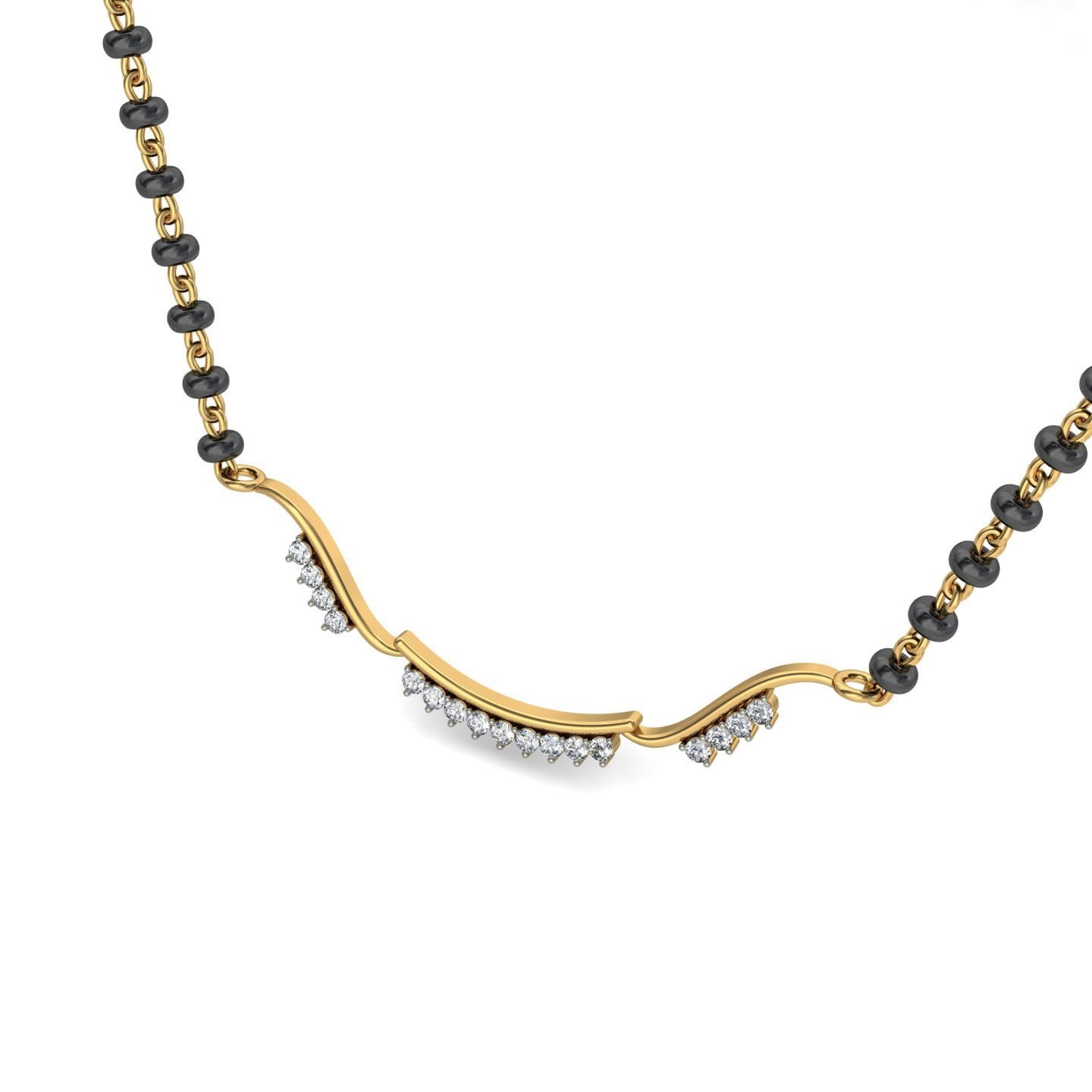 18K Gold Stunning Mangalsutra BMS017 - Image 5