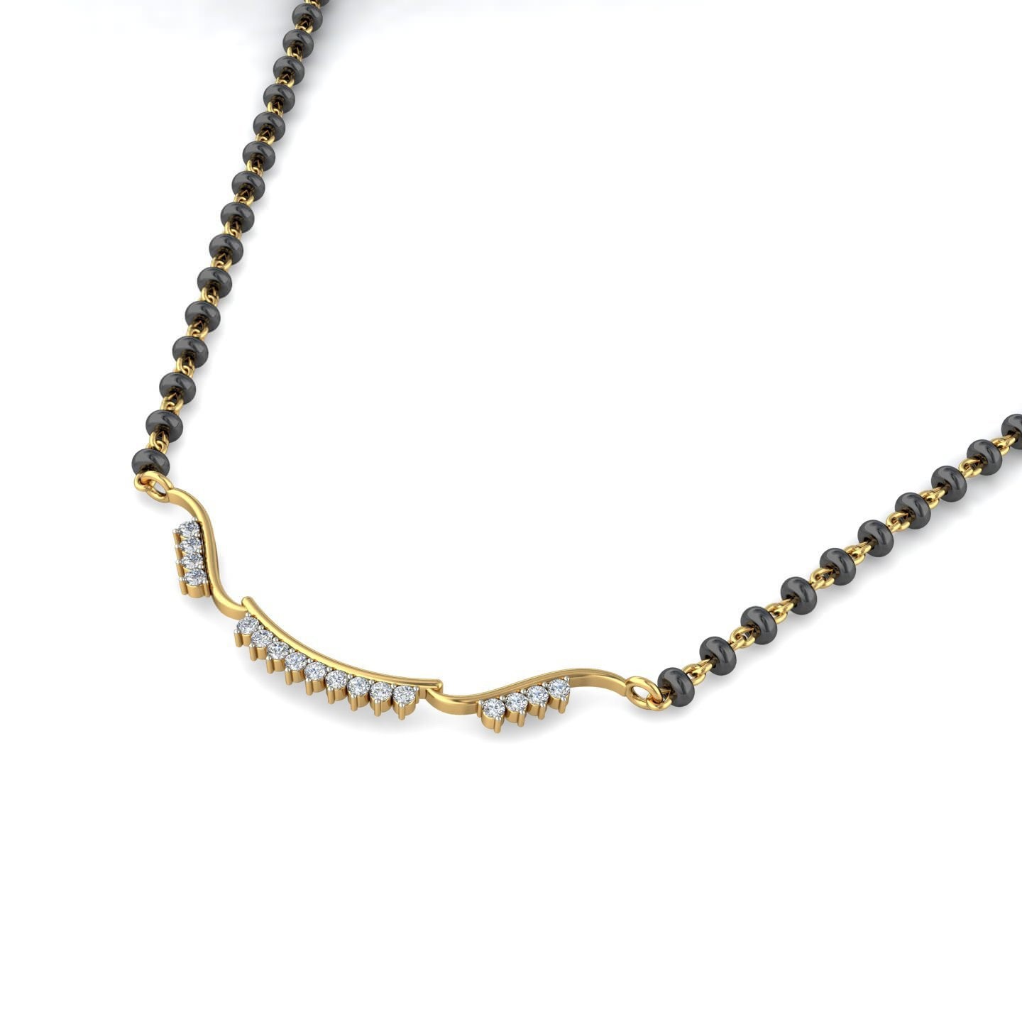 18K Gold Stunning Mangalsutra BMS017 - Image 2