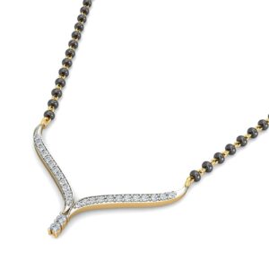 18K Gold Elegant Mangalsutra BMS013