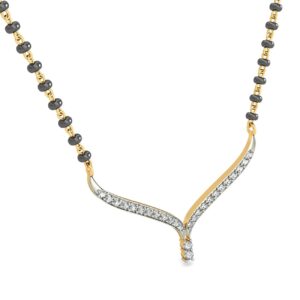 18K Gold Elegant Mangalsutra BMS013