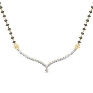 18K Gold Unique Mangalsutra BMS010