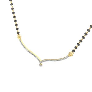 18K Gold Unique Mangalsutra BMS010