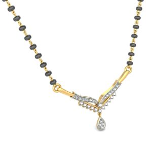 18K Gold Dazzling Mangalsutra BMS008