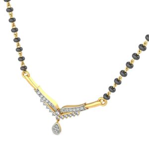 18K Gold Dazzling Mangalsutra BMS008