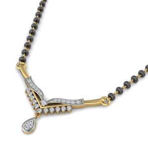 18K Gold Dazzling Mangalsutra BMS008