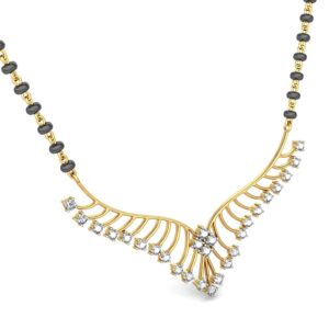18K Gold Charm Mangalsutra BMS007