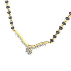 18K Gold Classic Mangalsutra BMS005
