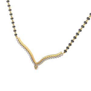 18K Gold Modern Mangalsutra BMS004