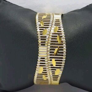 916 Gold Regal bangle