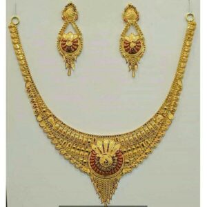 Gold Necklace Set