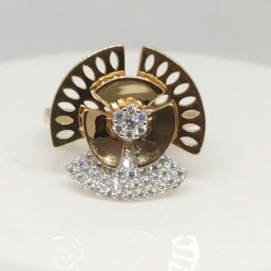 Rose Gold Fancy LR Ring