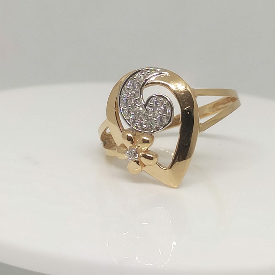 Fancy Rose Gold Ring