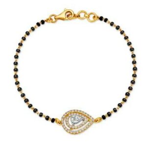 22kt Gold Mangalsutra Bracelet