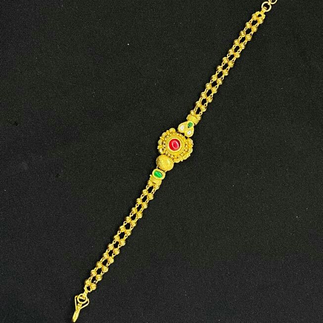 916 gold jadtar lucky for women