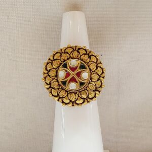 22 crt 916 hallmark antique ring