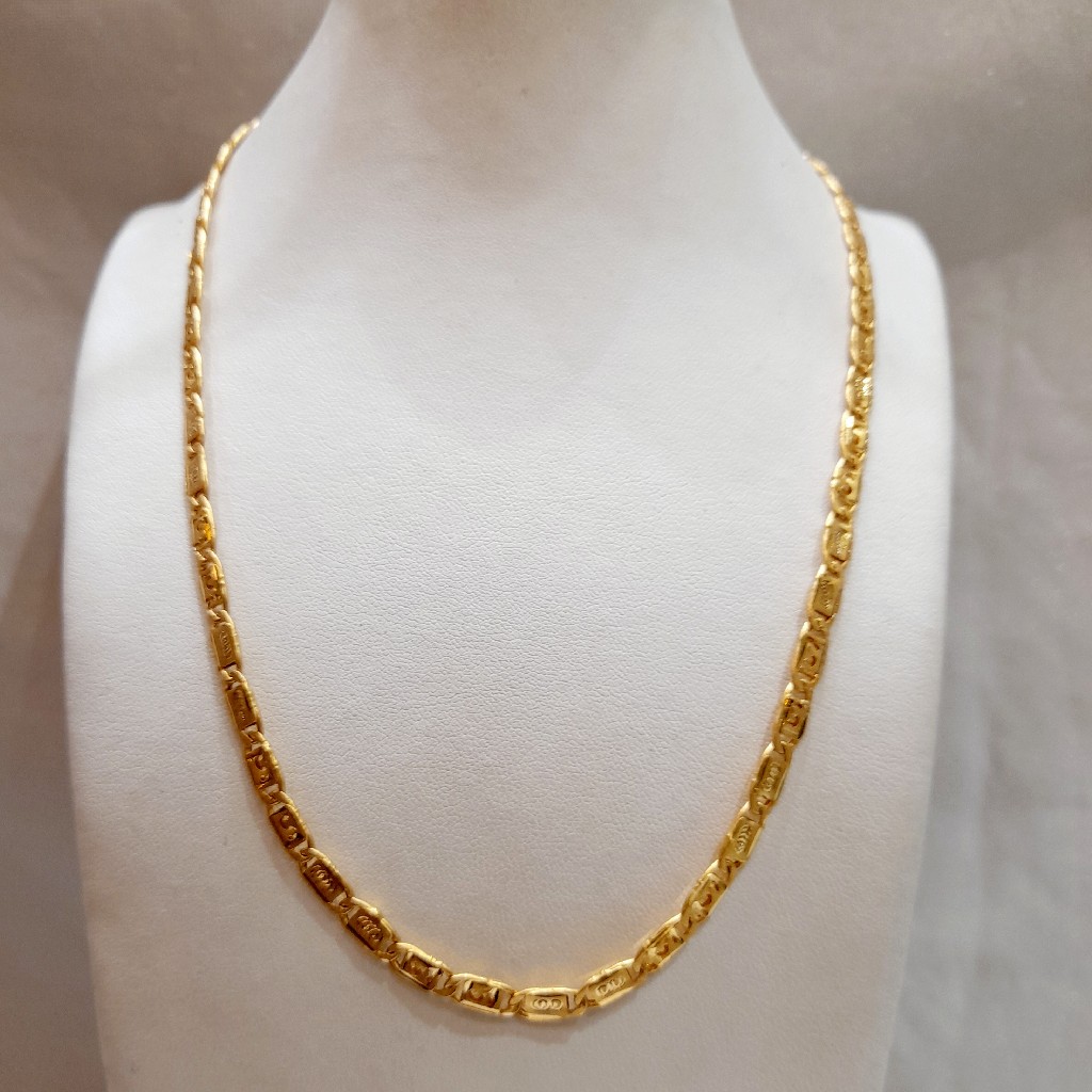 22 CRT 916 Hallmark Gents Nawabi Chain
