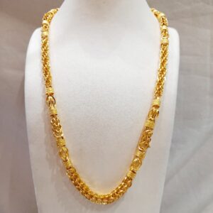22 CRT 916 Hallmark Gents Indo Choco Chain