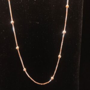 18 CRT Hallmark RoSe Gold Chain