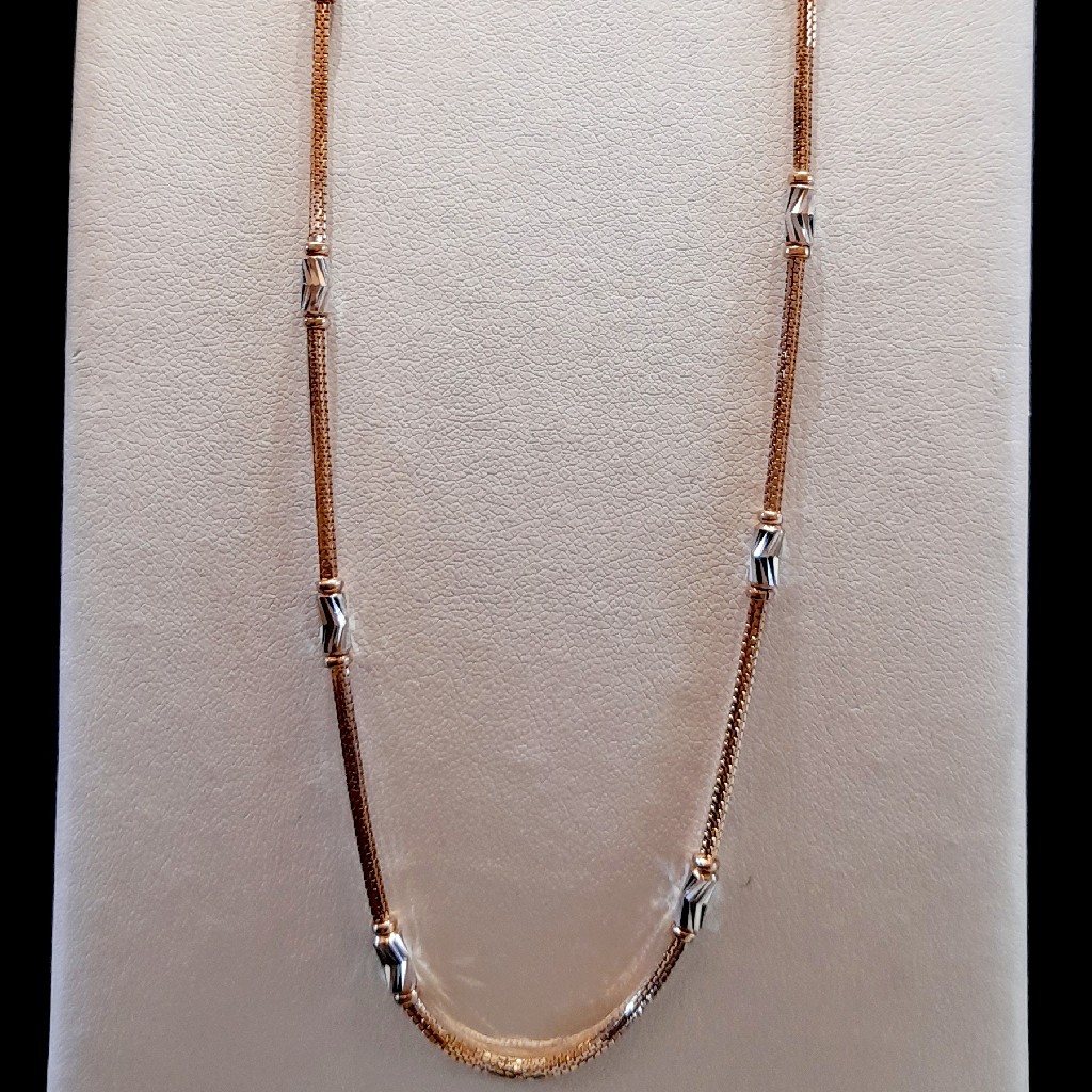 18 CRT Hallmark Rose Gold Chain