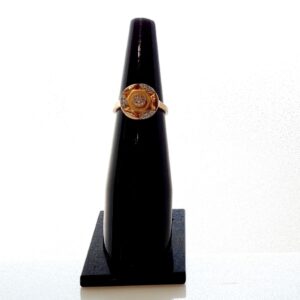 18 CRT Hallmark Rose Gold Ladies Ring