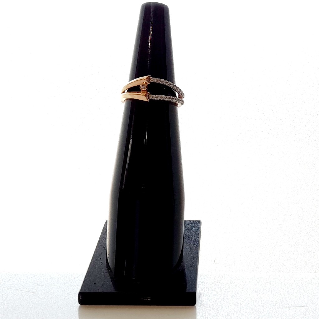 18 CRT Hallmark Rose Gold Ladies Ring