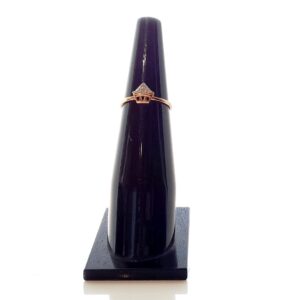 18 CRT Hallmark Rose Gold Ladies Ring