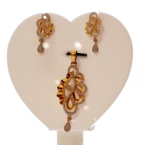 22 Crt Hallmark Fancy Pendelset