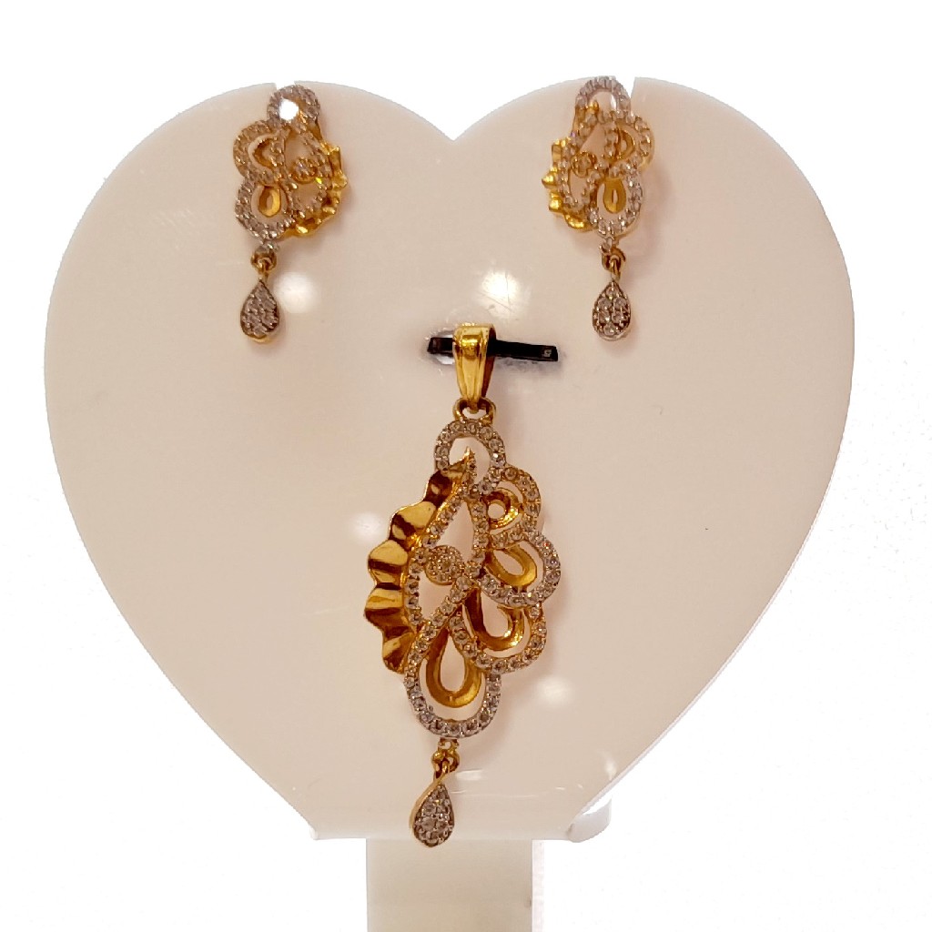 22 Crt Hallmark Fancy Pendelset