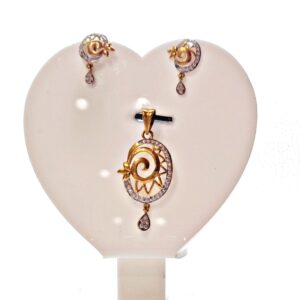 22 Crt Hallmark Fancy Pendelset