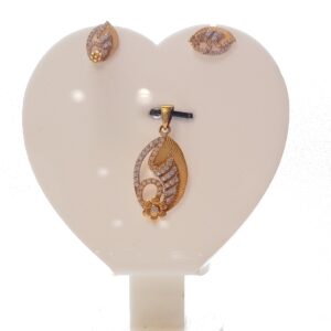 22 Crt Hallmark Fancy Pendelset