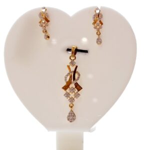 22 Crt Hallmark Fancy Pendelset