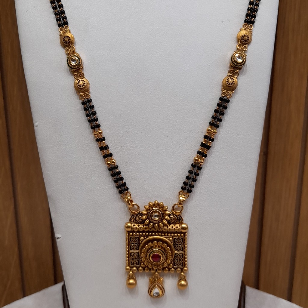 91.6 22kt antique mangalsutra