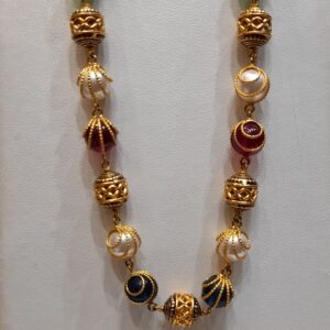 91.6 colour stone mala