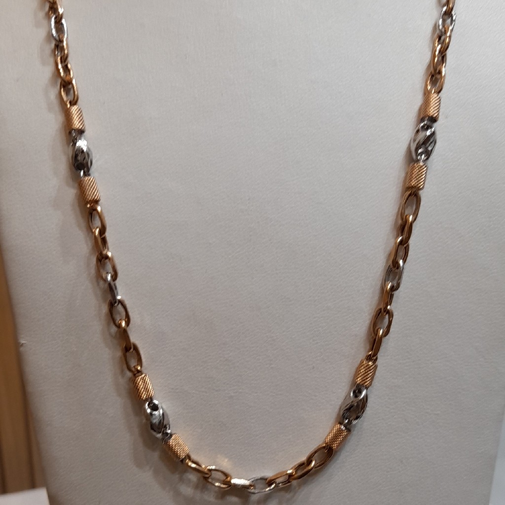18kt fancy chain